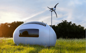 This Ecocapsule is Basically a Mobile Hotel Room