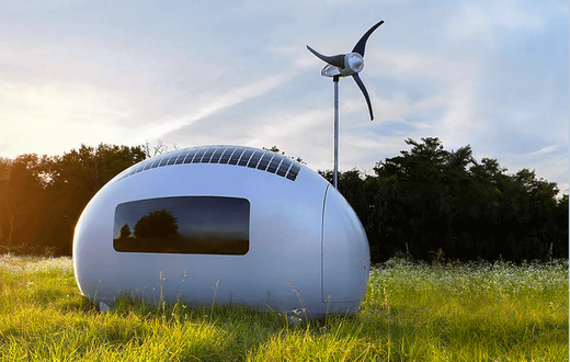 This Ecocapsule is Basically a Mobile Hotel Room