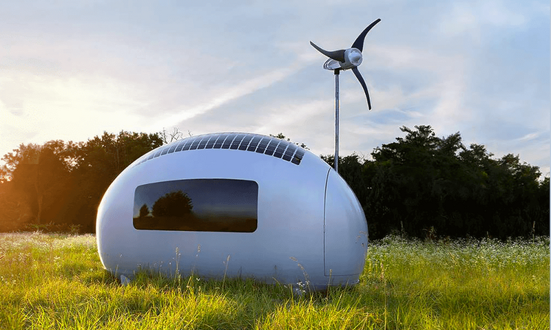 This Ecocapsule is Basically a Mobile Hotel Room