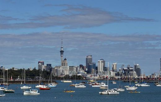 Auckland shoppers got more than they bargained for at the Asics store