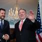 US Secretary of State Mike Pompeo met with Italian Deputy Prime Minister Matteo Salvini in Washington.