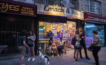 'It's Like Watching New York Melt': As Towers Rise, an Old Neighborhood Fades