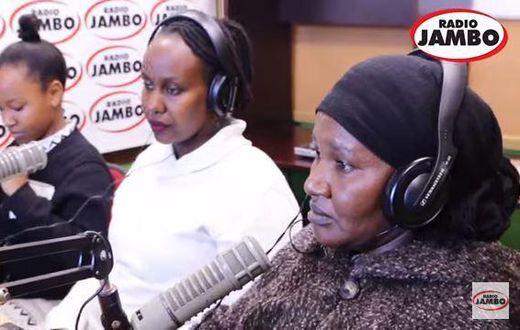 Wendy Waeni and her mother Magdalene Syombua