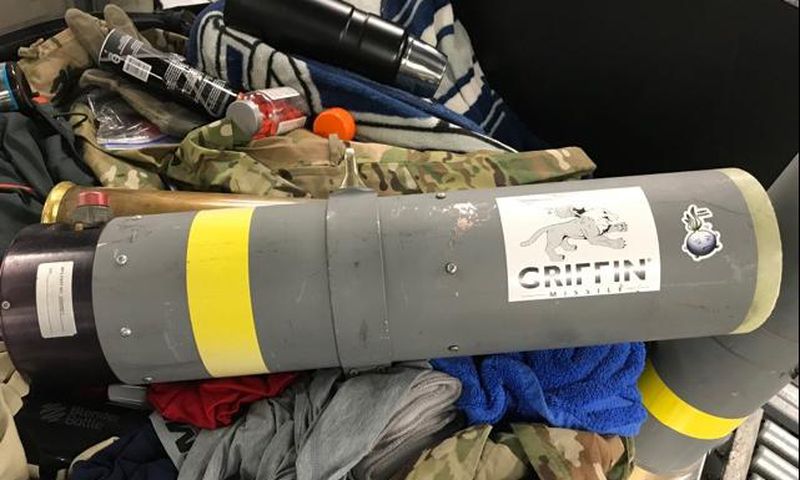 TSA Finds Missile Launcher in Man's Bag at Baltimore Airport