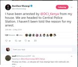 Boniface Mwangi arrested