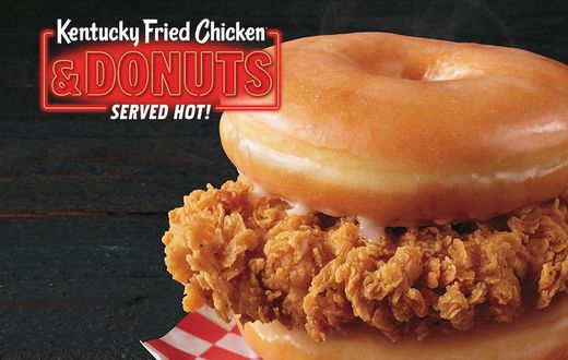 KFC Tests Fried Chicken and Donut Sandwich