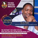 NRG Boss Kevin Mulei among recipient of the “The Voice Achievers Awards”