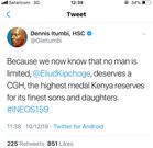 Itumbi roasted for recommending Eliud Kipchoge for a Presidential award