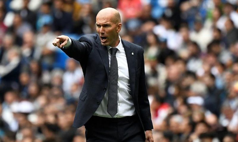 Real Madrid coach Zinedine Zidane oversees a last day defeat ahaed of what promises to be an action packed transfer window