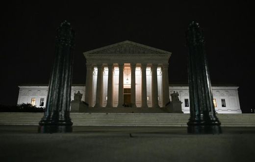 The Supreme Court building in Washington
