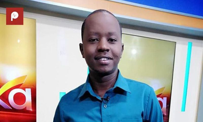 Inooro TV reporter Victor Kinuthia promoted a day after going viral