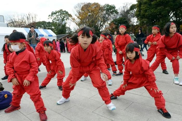 'By learning about ninja... we can apply their knowledge and their ways to the modern society,' Haga's teacher said