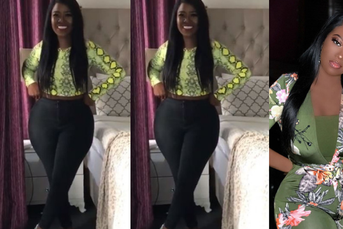 Vera Sidika back to being a dark skin