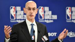 NBA commissioner Adam Silver said he supported freedom of expression in American basketball