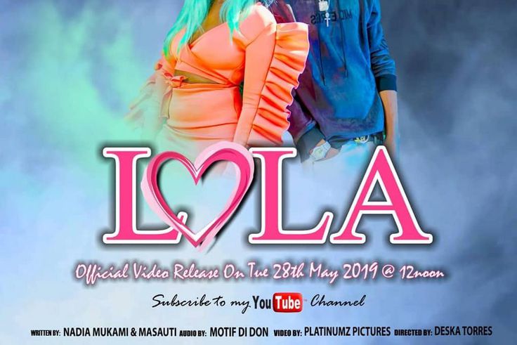 Poster for Nadia Mukami and Masauti's Lola