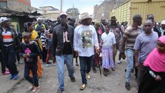 Governor Mike Sonko in Eastleigh