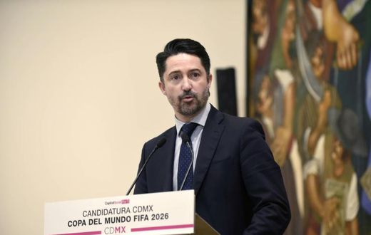 FMF president Yon de Luisa, pictured in January 2018, said that homophobic slurs often heard at matches would "endanger our chance to participate" in the federation