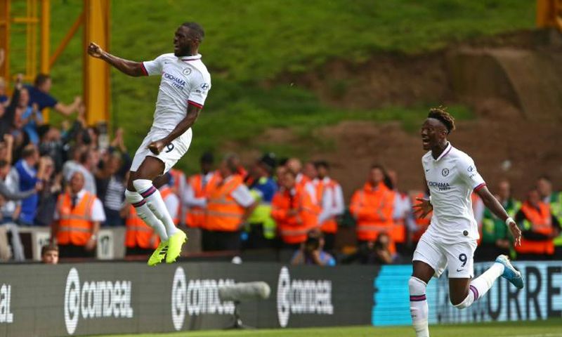 Chelsea duo Fikayo Tomori (left) and Tammy Abraham (right) were both included in the England squad on Thursday