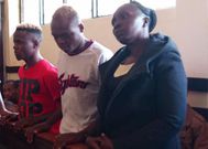 Joseph Ochieng, Rodgers Namkuro and Mary Amollo