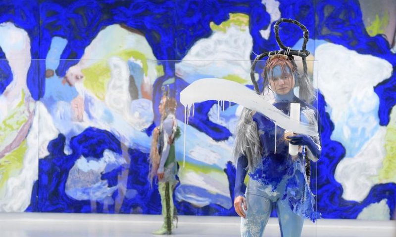 Bare skin is the canvas for Donna Huanca