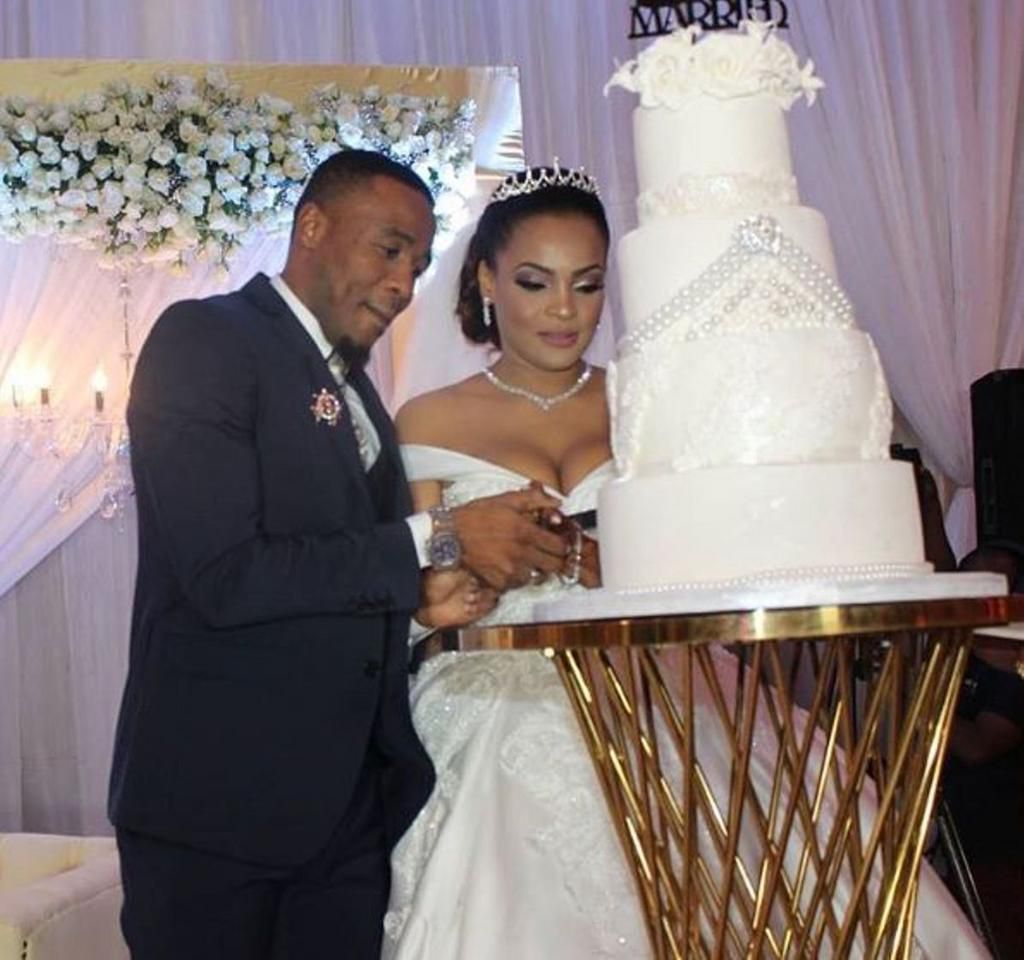 The Kibas during their big day (Instagram)