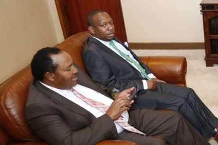 Kiambu Governor Ferdinand Waititu and Nairobi Governor Mike Sonko