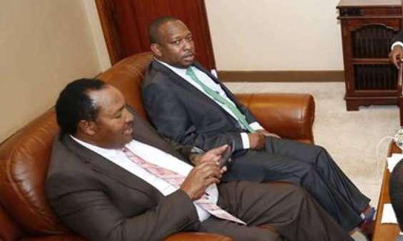 Kiambu Governor Ferdinand Waititu and Nairobi Governor Mike Sonko