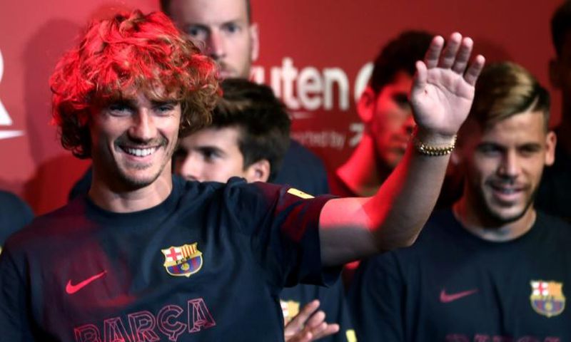 Antoine Griezmann was blasted by former club Atletico Madrid for the manner in which his transfer to Barcelona was carried out