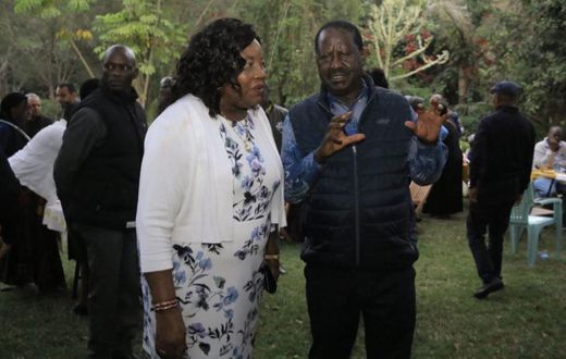Kenyans react to Raila's birthday message to wife Ida Odinga