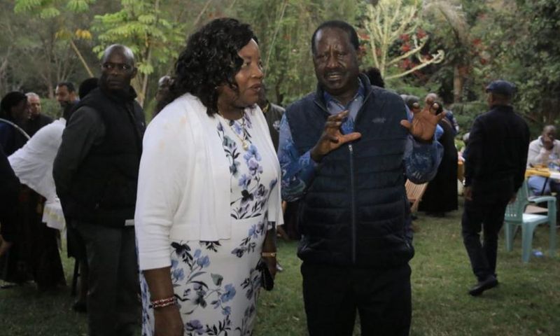 Kenyans react to Raila's birthday message to wife Ida Odinga