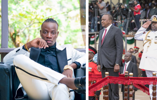 President Uhuru Kenyatta and Guardian Angel