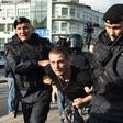 The West has condemned the actions of Russian police, who used batons on demonstrators