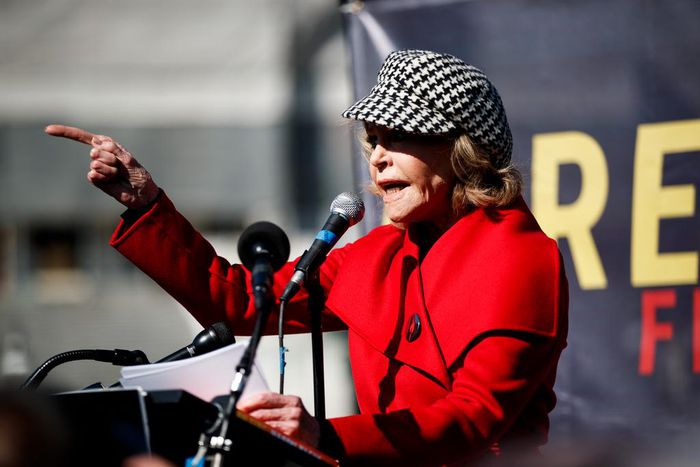 Jane Fonda Arrested During Climate Protest Outside U.S. Capitol