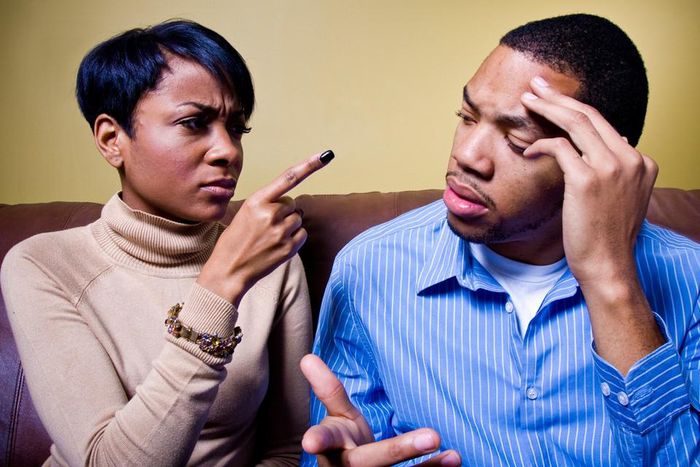 Angry couple(Ebony Magazine)