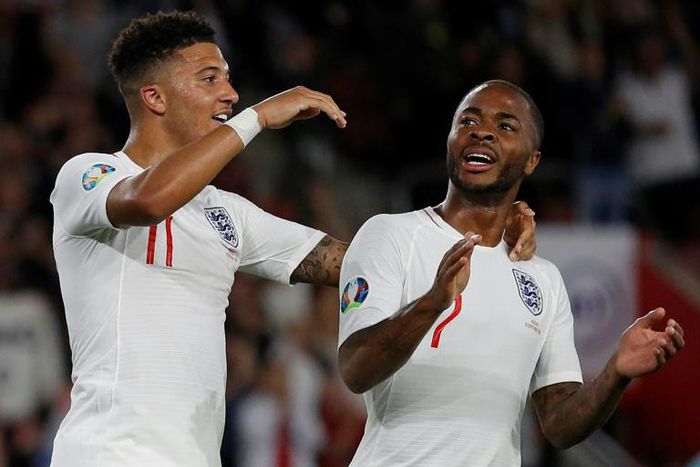 Raheem Sterling and Jadon Sancho are two of the young stars leading England towards Euro 2020