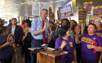 In mayor's gaffe, perils of serving and running