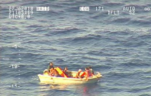 The ferry was carrying 88 people when it sank and only seven survivors in a dinghy were found