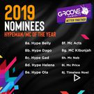 Groove Awards List of Nominees for 2019