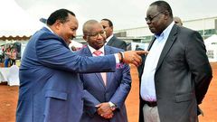 How Kiambu Governor Ferdinand Waititu was kicked out of presidential dais during Mashujaa Day celebrations in Mombasa