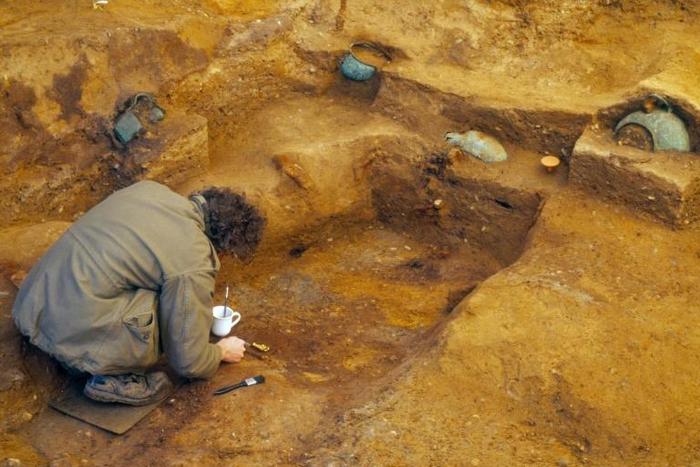 British researchers have stumbled onto an Anglo-Saxon burial chamber of a prince whose likes have never before been found in the country