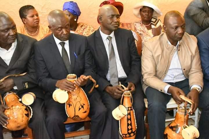 DP William Ruto accompanied his younger brother David Ruto to negotiate for dowry