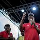 Kamto, seen addressing supporters last year, says he won the presidential poll but authorities decreed he garnered just 14.23 percent and declared veteran Paul Biya the victor