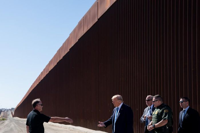 A Signature Trump Moment at the Border