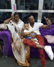 Mama Dangote, Diamond and Baby Daylan.