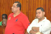File image of the Akasha brothers in court