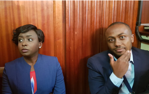 TV anchor Jackie Maribe and her fiance Jowie