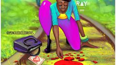 Heartbreak (Courtesy:raystyles/penciledcelebrities)