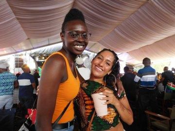 Revellers enjoying themselves at the 27th edition of Koroga festival