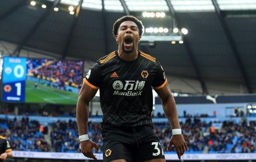 City's Traore trouble: Adama Traore scored both Wolves' goals in a 2-0 win at Manchester City