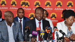 File image of Jubilee party secretary general Raphael Tuju